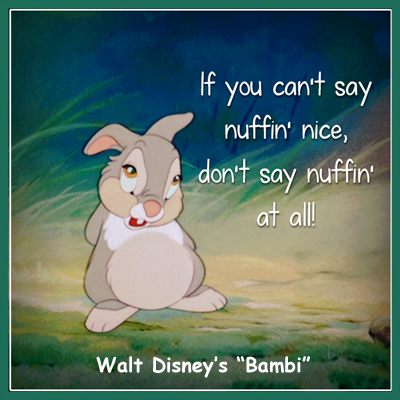 Bambi Quote